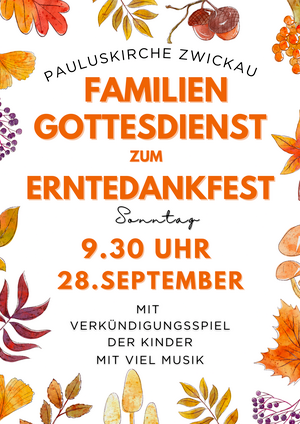 2025 Erntedank Pauluskirche