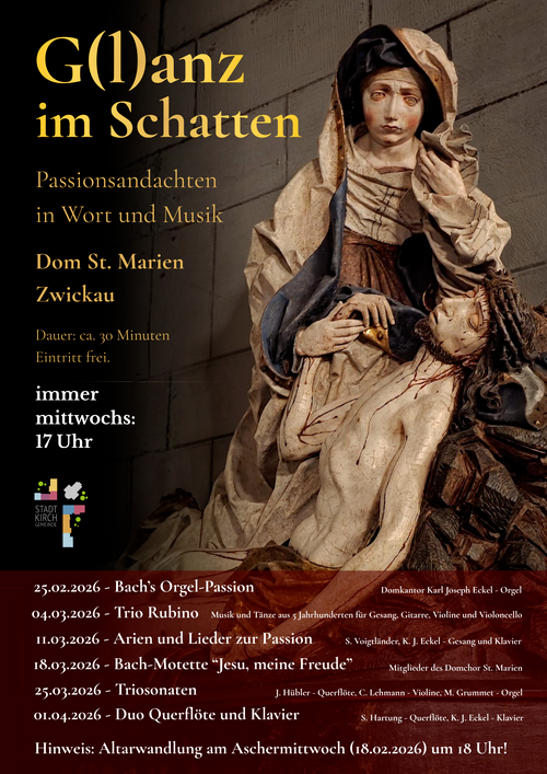 Plakat Passionsandachten Dom 2026 normal