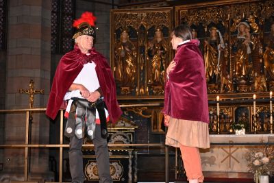 Martin und die Bettlerin. 