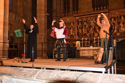 Segen mit Bewegungen